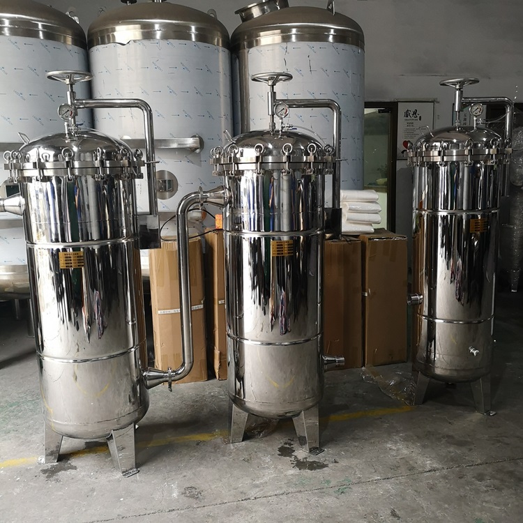 不銹鋼袋式過濾器濾袋可以過濾苦咸水嗎？