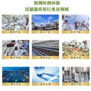 印染行業精密過濾器應用范圍和工作原理